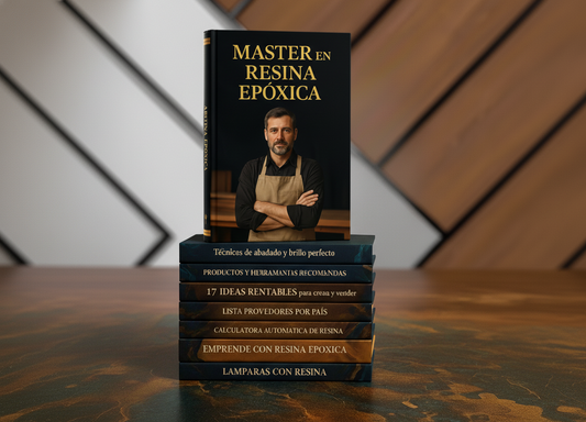 Máster en Resina Epóxica + 9 BONOS + CERTIFICADO